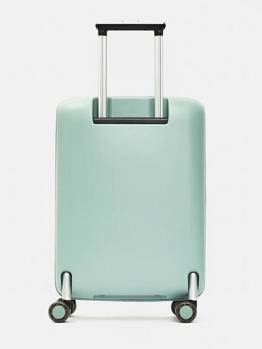 Mandarina Duck Sky Duck Cabin Hard Suitcase Iceberg Green with 4 Wheels Height 55cm