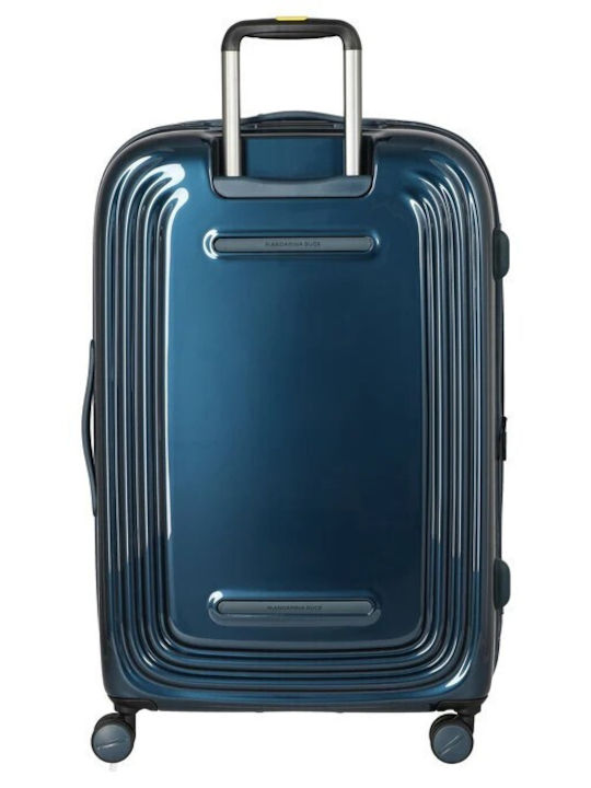 Mandarina Duck Logoduck Large Hard Travel Suitcase Lunar with 4 Wheels Height 75cm