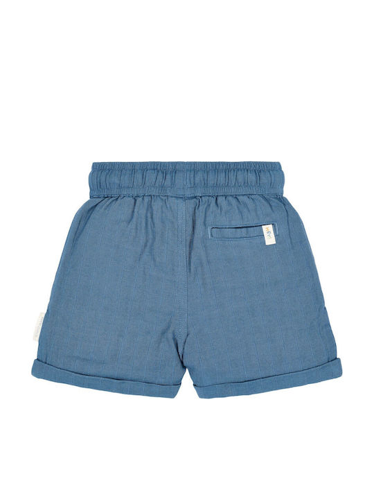 Kids Shorts Bermudas Fabric Indigo