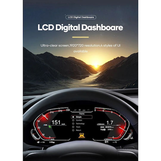 Digital IQ Auto-Audiosystem Für BMW X5 (E70) / X6 (E71) 2007-2013 Mit Touchscreen 12.3"