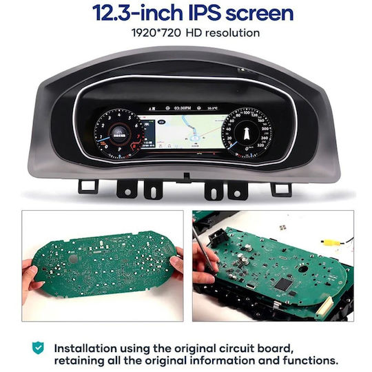 Digital IQ Car Audio System for Volkswagen Tiguan 2017-2021 (Bluetooth/USB/WiFi/GPS/Apple CarPlay/Android Auto) with 12.3" Touch Screen