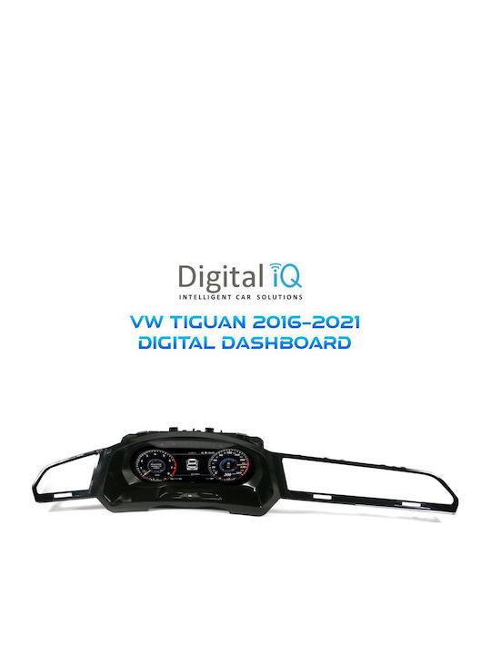 Digital IQ Auto-Audiosystem für Volkswagen Tiguan 2017-2021 Bluetooth USB Eingebautes Wi-Fi GPS Apple CarPlay Android Auto mit Touchscreen 12.3 Zoll