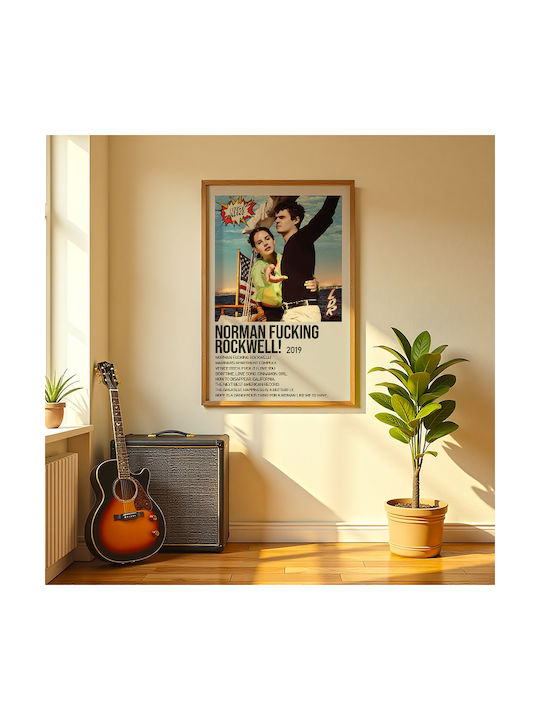 Music Poster Norman Fucking Rockwell Lana Del Rey Ms594 30cm X 40cm