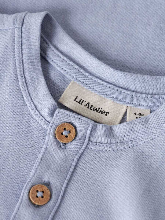 Lil' Atelier Baby-Strampler Zen Blau