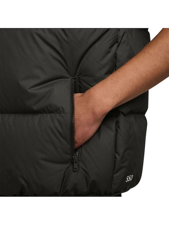 Sportswear Club Αμάνικο Μπουφάν Puffer Χακί