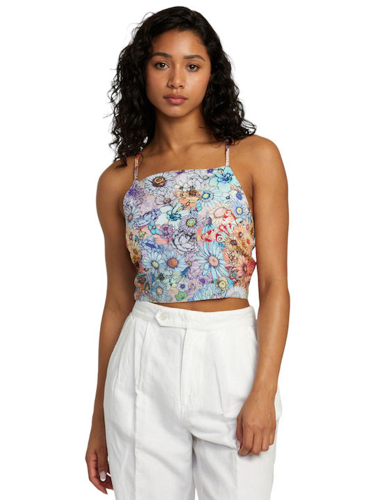 Damen Sommer Ärmellose Mehrfarbige Bluse