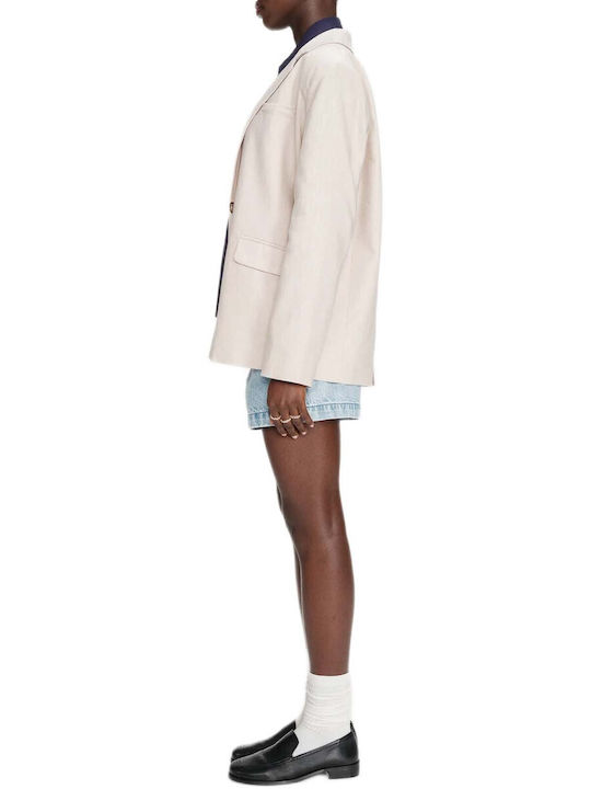Grace & Mila Women's Blazer Beige