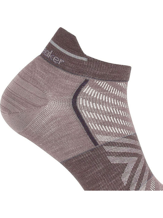 Icebreaker Running Socks Pink 1 Pair