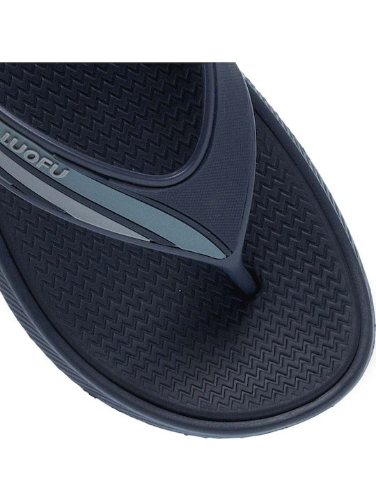Herren Flip Flops Anatomisch Blau