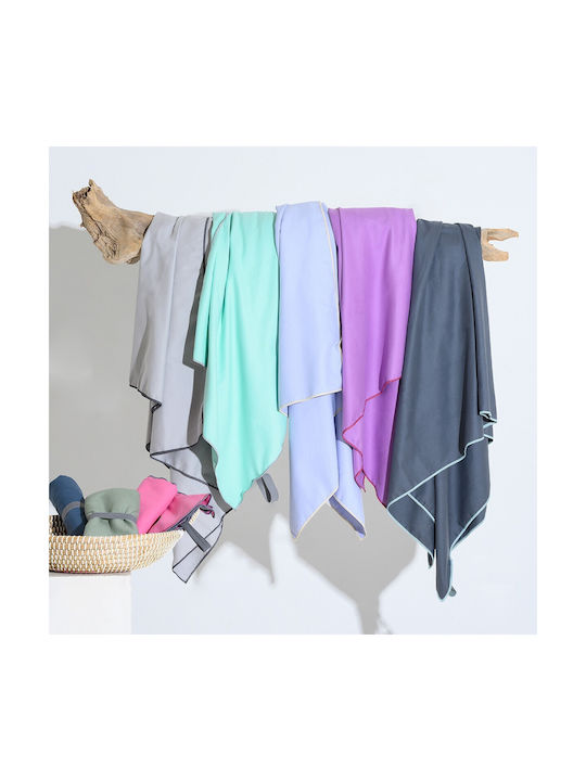 Melinen Gym Towel Microfiber Turquoise 50x90cm