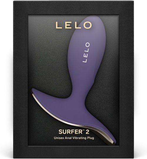 Lelo Surfer 2 Anal Plug with Wireless Function and Vibration Medium Purple