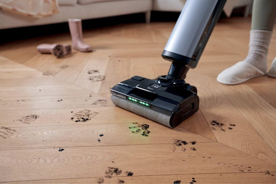 Hoover Ultra Clean Επαναφορτιζόμενη Σκούπα 2 σε 1 Stick & Χειρός Μαύρη