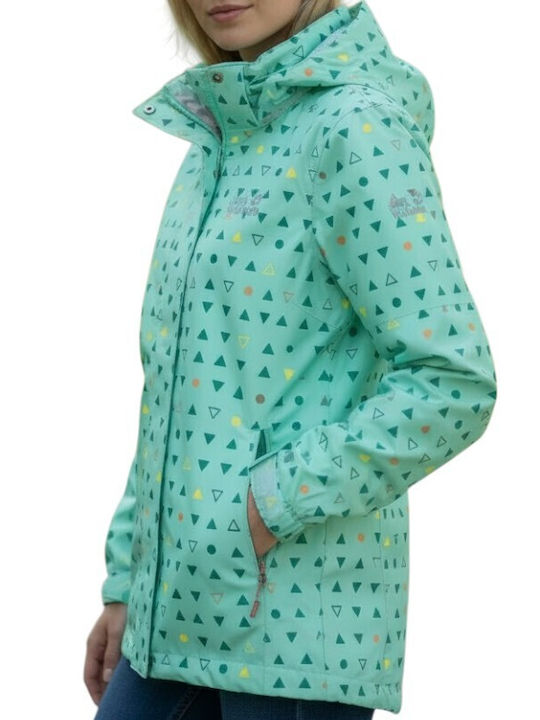 Waterproof Kids Casual Jacket Opal Allover