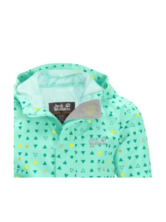 Waterproof Kids Casual Jacket Opal Allover