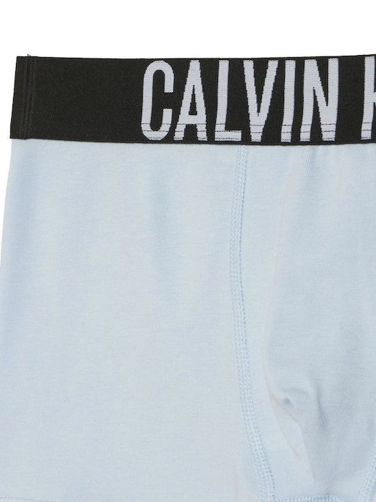 Calvin Klein Σετ Παιδικά Μποξεράκια Μπλε 3τμχ