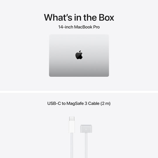 Apple MacBook Pro 14.2" IPS Retina Display 120Hz (M5 Pro-15-Core/24GB/2TB SSD/16-Core GPU) Silver (GR Keyboard)