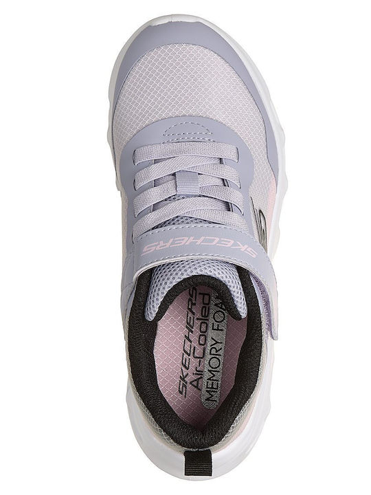 Kinder Sneaker mit Bügel- und Schleifenverschluss Lila
