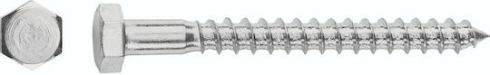 Goizper Coach Screw Galvanized DIN 571 with Length 8mm