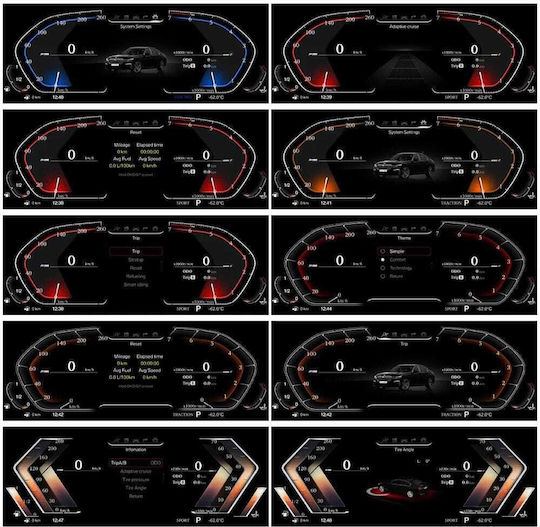 Digital Iq Ddd 941_dc 11in Digital Cluster Bmw X1 Series E84 Mod 2009-2015
