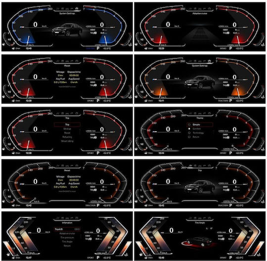 Digital Iq Ddd 954_dc Cluster Digital 10in Bmw Seria 3 E90-e91-e92-e93 Mod 2005-2012