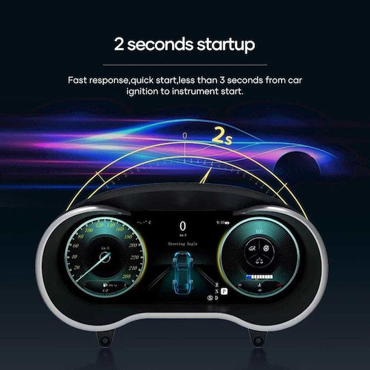 Digital Iq Ddd 986_dc 12.3in Digital Cluster Mercedes C W205 Glc X253 Mod 2014-2021