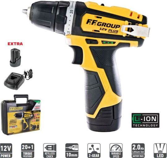 FFG CDD 12V Plus Δραπανοκατσάβιδο Μπαταρίας 12V