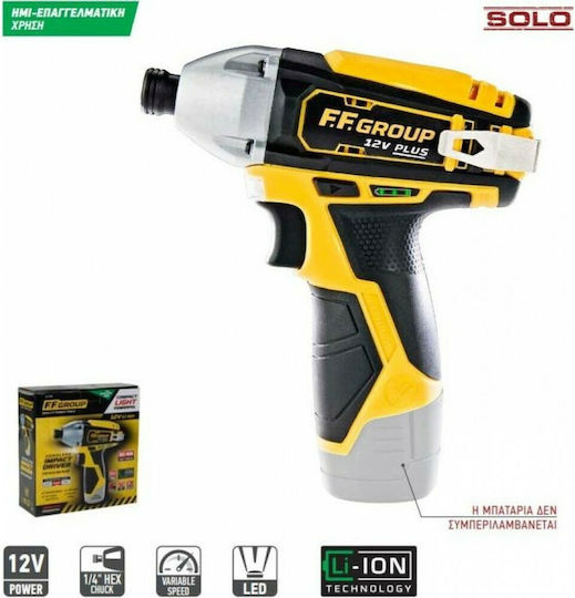 FFG CID 12V/80 Plus Battery Impact Screwdriver Solo 12V