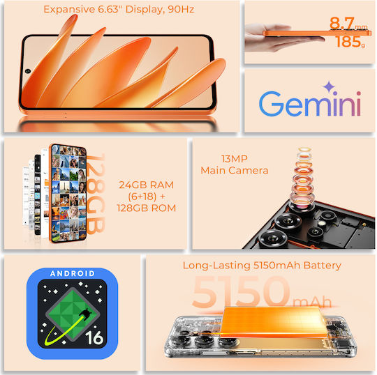Oukitel C26 Dual SIM (6/128GB) Mov