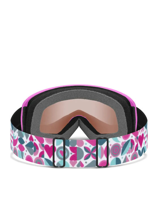 Smith Μάσκα Σκι & Snowboard Ενηλίκων Ροζ με Φακό σε Ροζ Χρώμα Smith Μάσκα Σκι & Snowboard Ενηλίκων Ροζ με Φακό σε Ροζ Χρώμα