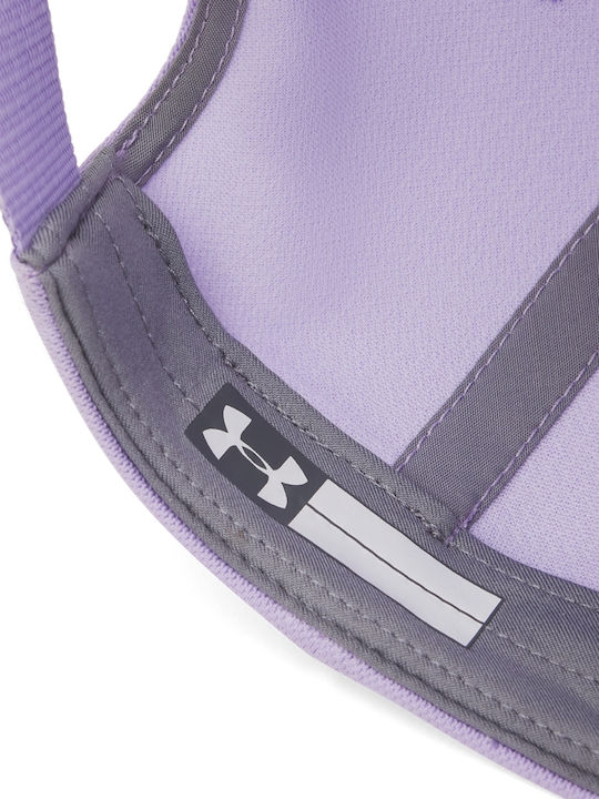 Under Armour Παιδικό Καπέλο Jockey Υφασμάτινο Blitzing Μωβ