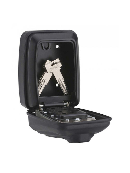 Thirard Wall-Mounted Metallic Combination Key Holder With Keyboard