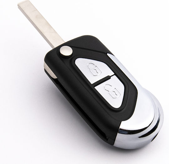 Autoschlüsselhülle Citroen C3 Ds3 2 Tasten