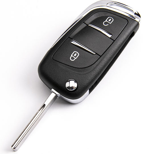 Autoschlüsselhüllen Citroen C2 C3 C4 C5 Berlingo Jumper Hu83 Umrüstkit