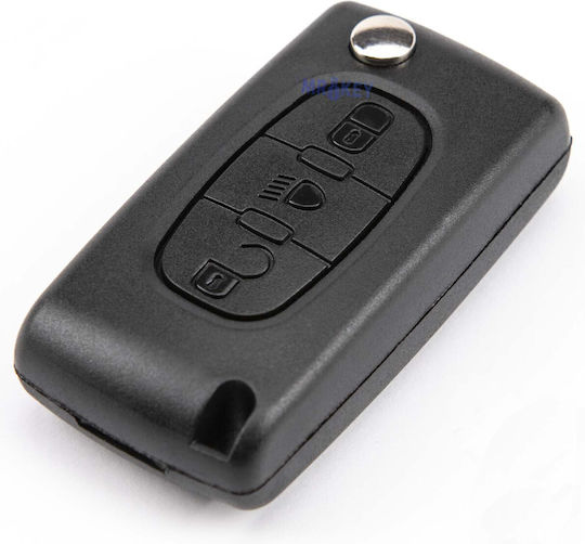 Калъф За Ключ За Автомобил Peugeot 207 307 308 407 Boxer Partner Необработен Va2