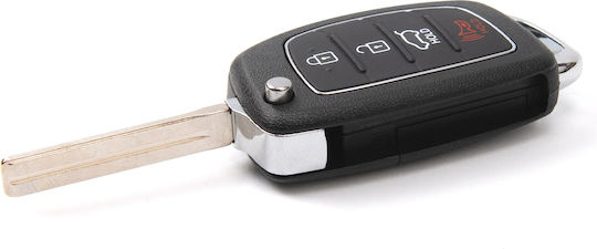 Ключ за Кола за Hyundai i10 / i20 / i30 / Santa Fe / i40 / iX35 / Tucson / Sonata