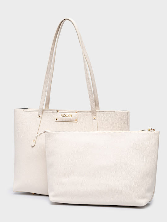 Serenity Damen-Schultertasche Ivory