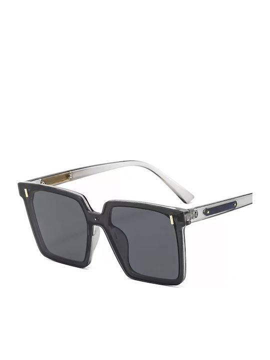 King Unisex Γυαλιά Ηλίου με Μαύρο Σκελετό και Μαύρο Polarized Φακό SUNKI345-SN048