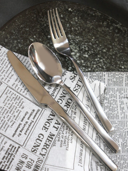 Raki Set Furculițe Fructe/Desert Inox Argintii 6 Bucăți