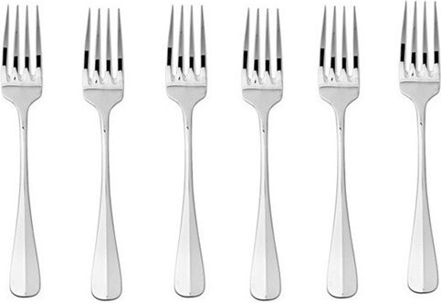 Raki Sarah Set Gabeln Obst/Dessert Inox Silber 6 Stück Raki Sarah Set Gabeln Obst/Dessert Inox Silber 6 Stück