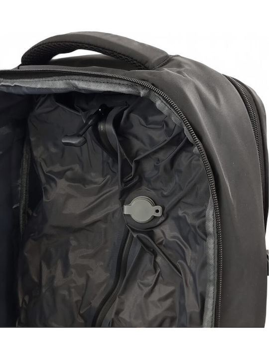 Ormi Wasserdichte Rucksack Tasche Für Laptop 16" In Schwarze Farbe