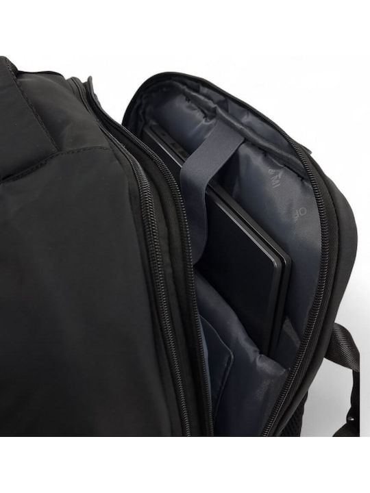 Ormi Wasserdichte Rucksack Tasche Für Laptop 16" In Schwarze Farbe