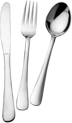 Raki Set Of Silver Stainless Steel Coffee Tea Spoons 6 Pieces