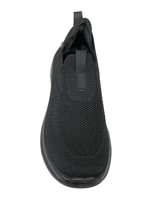 Slip-On-uri Pentru Bărbați Anatomice Din Material Negre