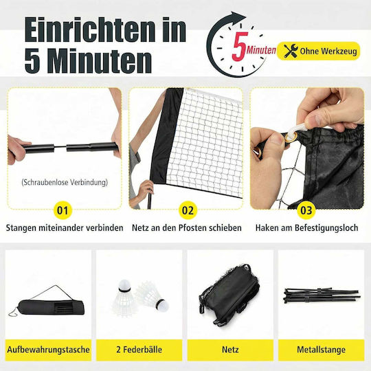 Costway Φιλέ Badminton
