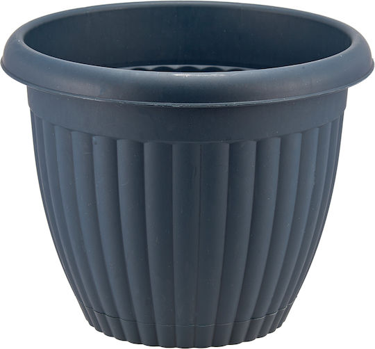 Plastic pot 30x28cm 7,5lit Anthracite Tns 32-800-1927 Plastic pot 30x28cm 7,5lit Anthracite Tns 32-800-1927