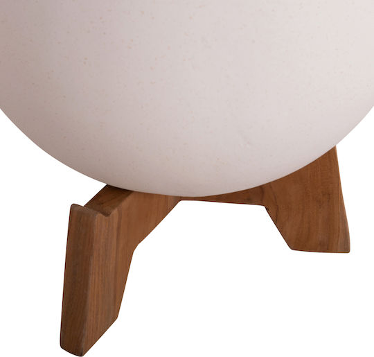 HomeMarkt Σετ 3 Γλάστρες Ξύλινες Λευκό 41.5x63εκ.