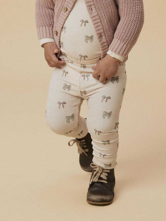 Kids Leggings Long Beige
