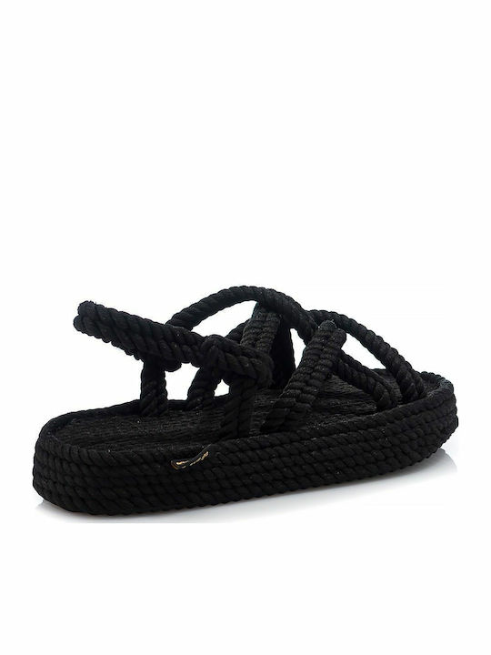 Bodrum Дамски Черни Сандали PRS-BLACK