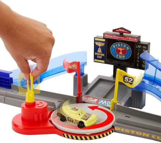 Mattel Disney Cars Голяма Състезателна Писта Piston Cup Stunt Писта за 4+ Години