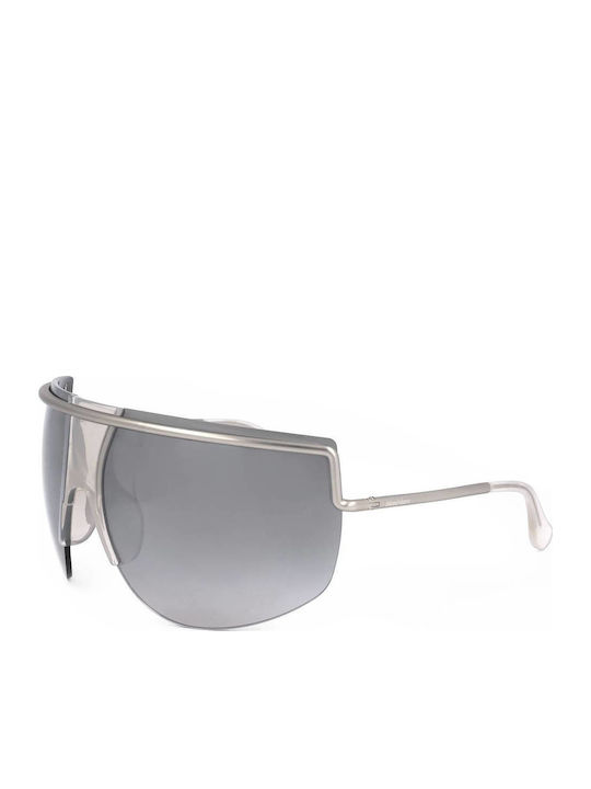 Max Mara Unisex Γυαλιά Ηλίου με Χρυσό Μεταλλικό Σκελετό και Γκρι Ντεγκραντέ Φακό MM 0050 32C